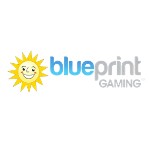 Blueprint Gaming software logo voor slotspellen